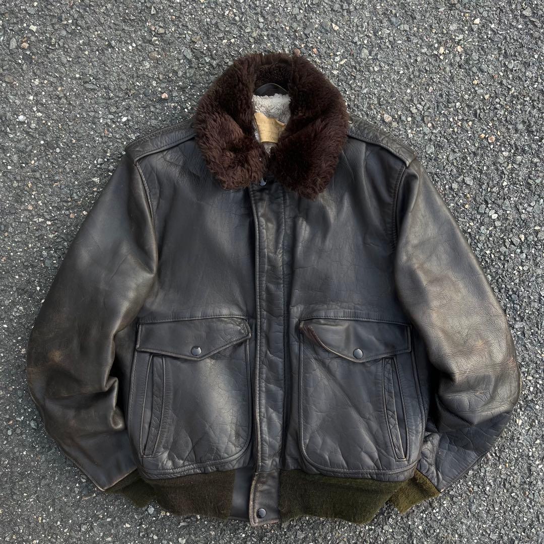 schott 50s 60s G-1 レザージャケット　短丈　フライト　シティー