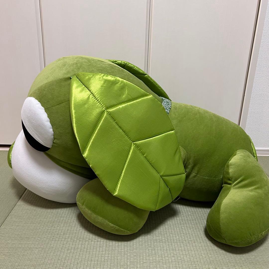 お茶犬 リョク 超特大 ぬいぐるみ - メルカリ