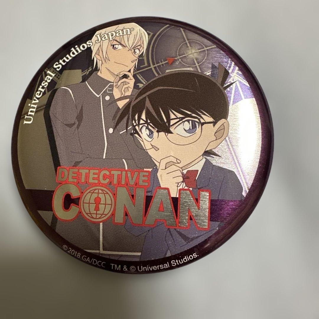 名探偵コナン usj 缶バッジ 安室透 - メルカリ