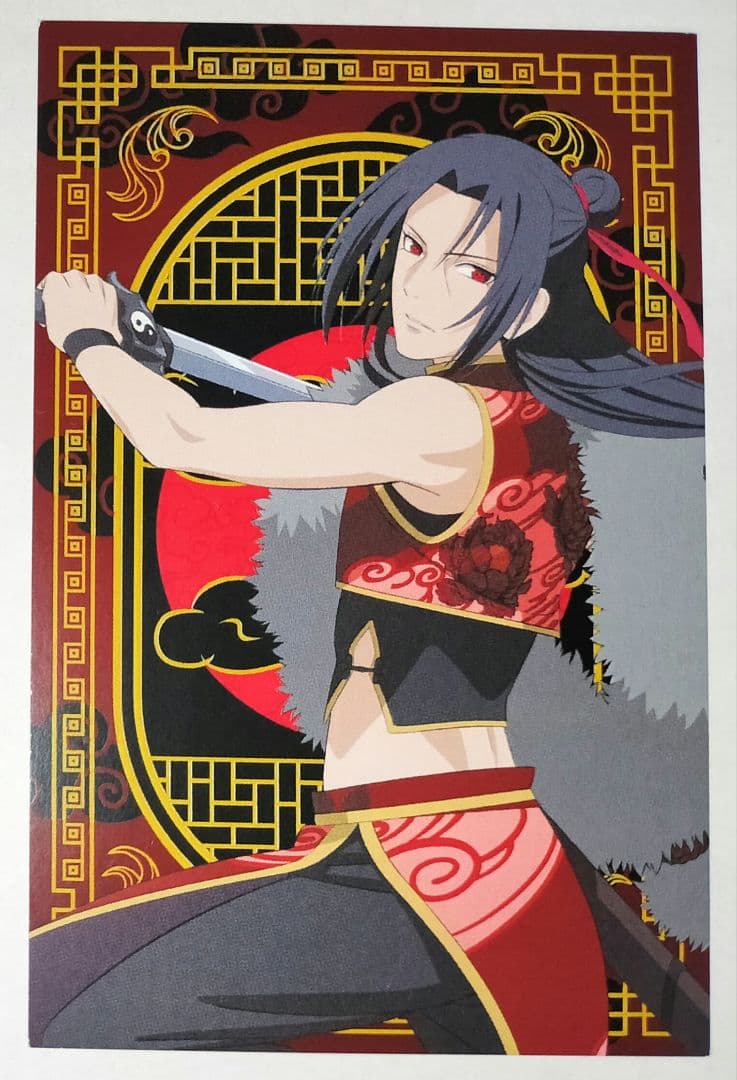 NARUTO ナルト うちはイタチ ミニカード 特典 チャイナ2 メディコス