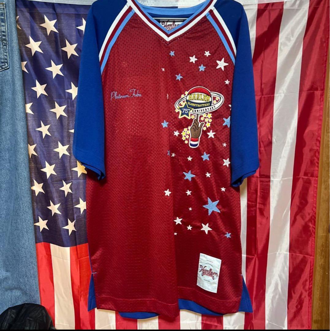 送料込み！PlatinumFubuプラチナムフブゲームシャツXL bboy b系