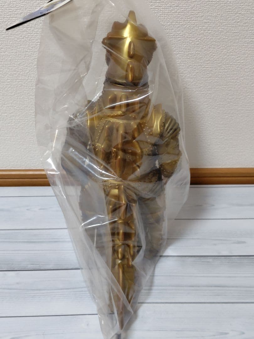 マルサン メカゴジラ450 gold ver. ソフビ - メルカリ
