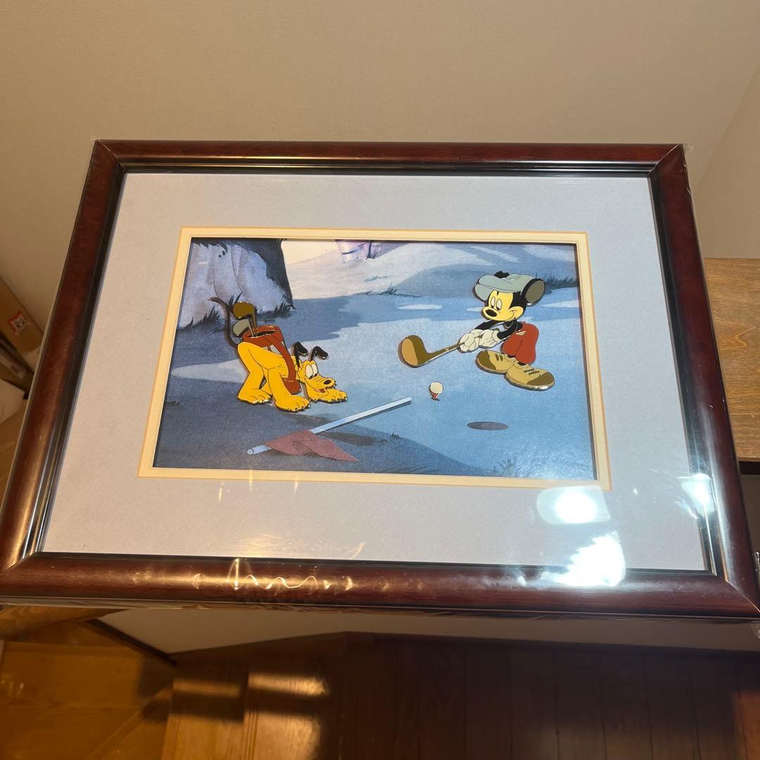 希少品 ミッキーのゴルフ Canine Caddy 60周年 セル画 ピンバッジ 希少品 ミッキーのゴルフ Canine Caddy 60周年 セル画 ピンバッジ