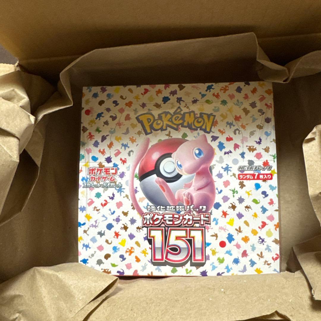 ポケモンカード151 1box 未開封