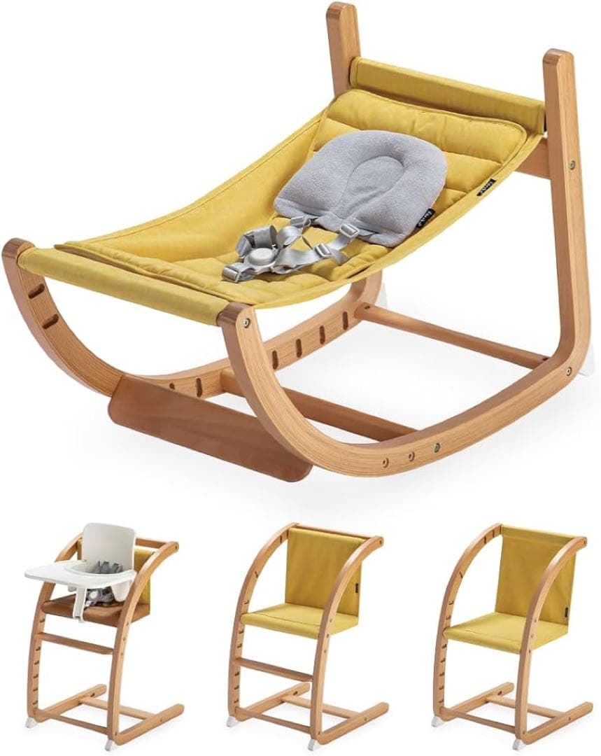 färska ファルスカ　スクロールチェア ONE ミモザイエロー