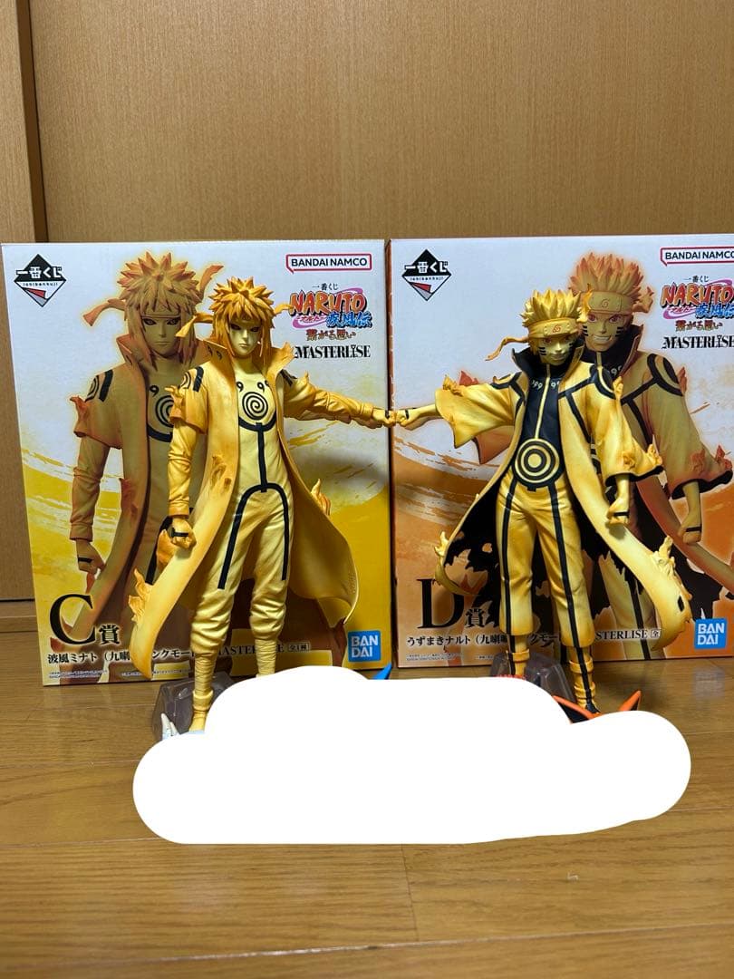 一番くじNARUTO繋がる思い C賞ミナトD賞ナルト - メルカリ