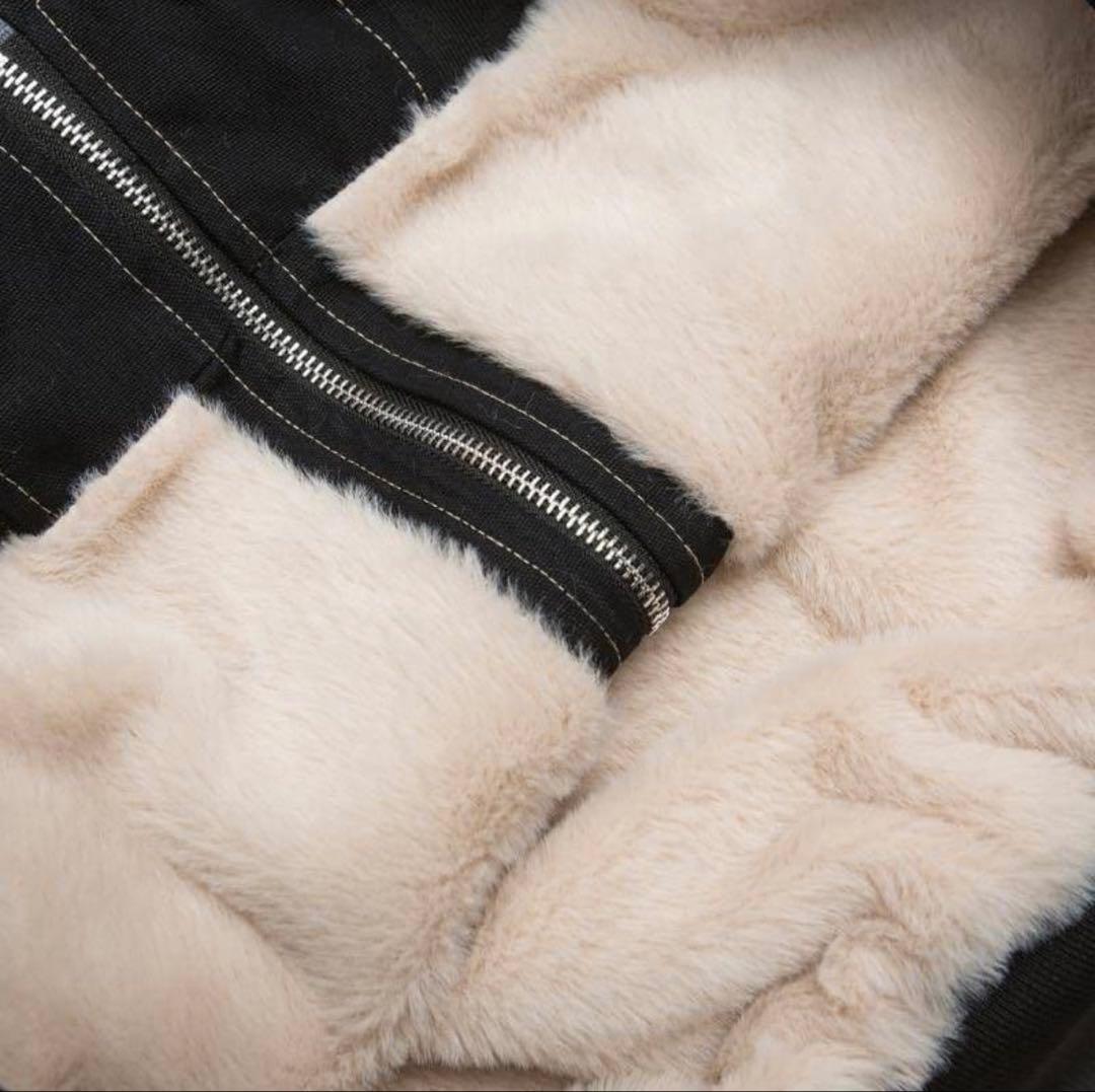 人気品⭐️新品・エッジライン裏ボアジャケットファー付き PCTOKYO M