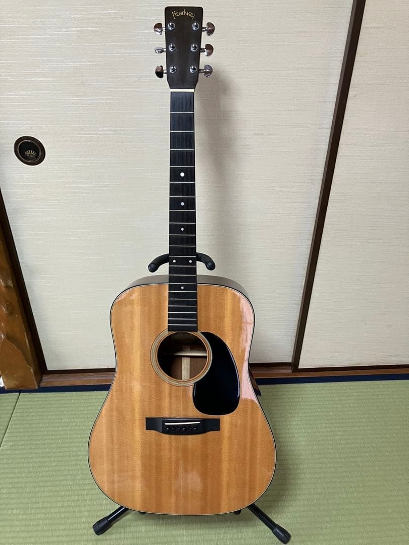 【要修繕】Headway HD308 シリアルNO004925 アコギ Headway (ヘッドウェイ) アコースティックギター 80s HD-108 004592