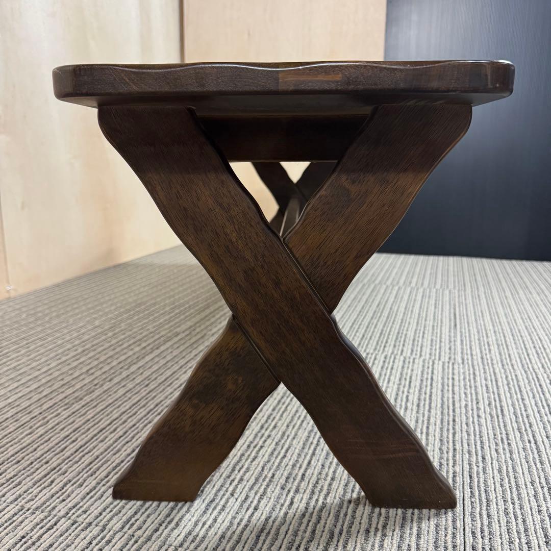 karimoku カリモク RUSTIC ベンチ 木製 背もたれ無し たのメル便