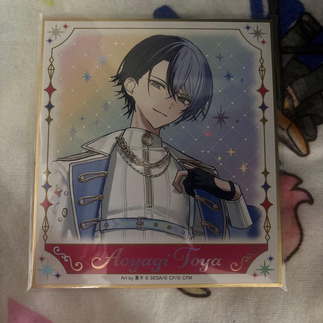 プロセカ 青柳冬弥 ミニ色紙 感謝祭 - メルカリ