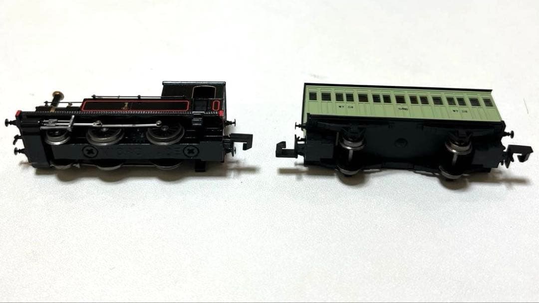 マイクロエース A0273 A0274 1号機関車 保存車と客車3両 希少未使用