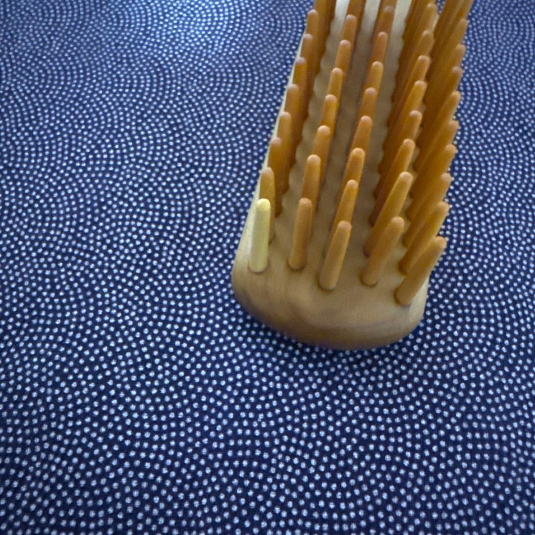 かづら清老舗】つげブラシ 5列 京都