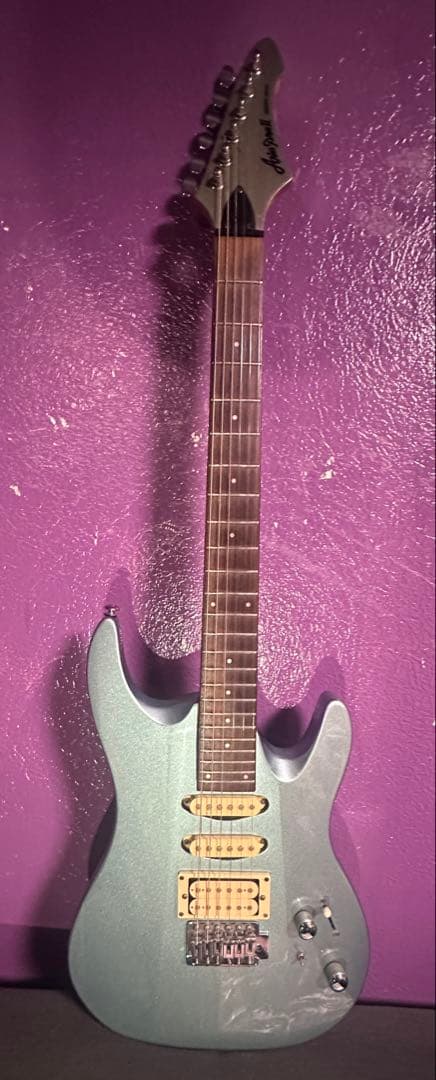 Aria proⅡ magna series Aria PRO II MAGNA SERIES Solid Body Electric Guitar Trans Amber