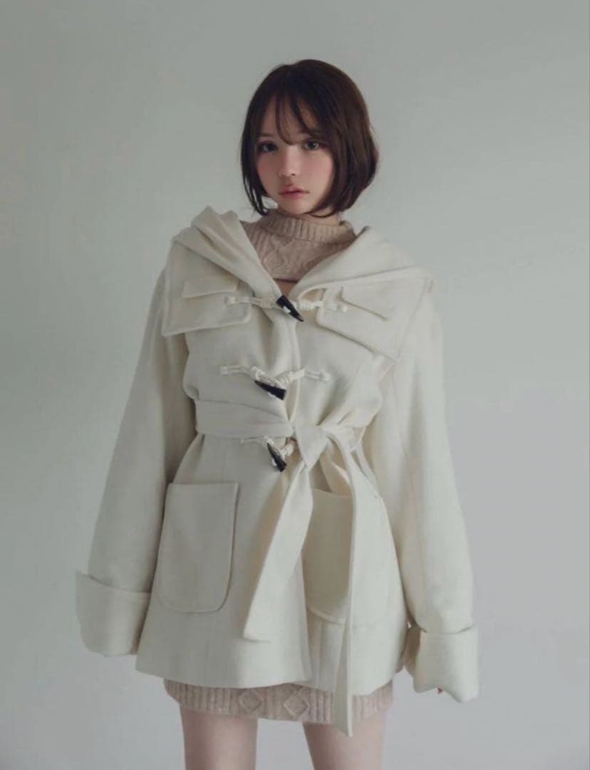 ジャケット・アウター andmary Ange short coat Ivory