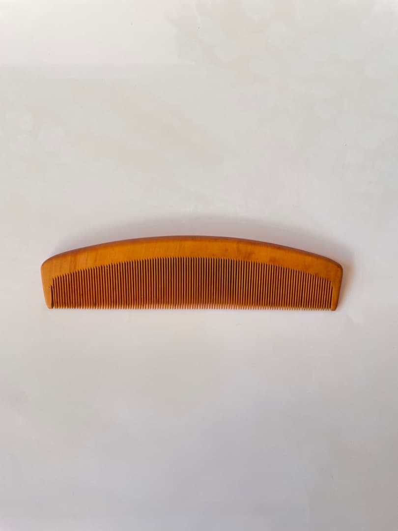 つげ櫛 　広島政夫　廣島　さつまつげ
