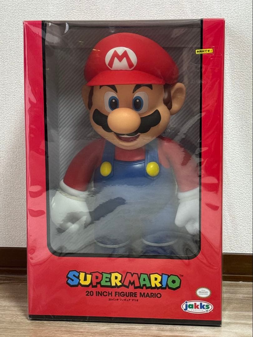 ゆっさん【新品・未開封】スーパーマリオ 20インチフィギュア