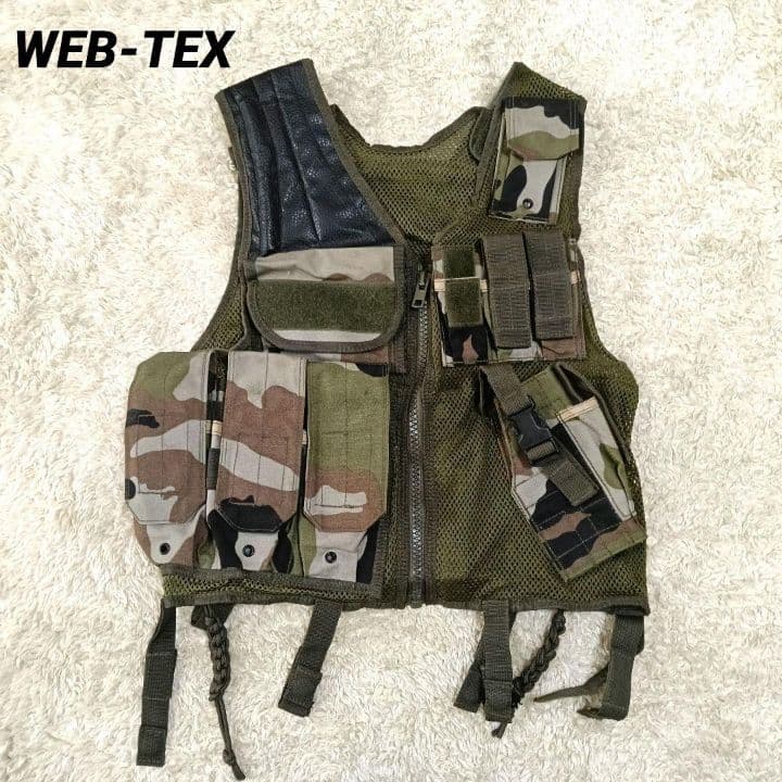希少 WEB-TEX タクティカルベスト クロスドローベスト イギリス軍