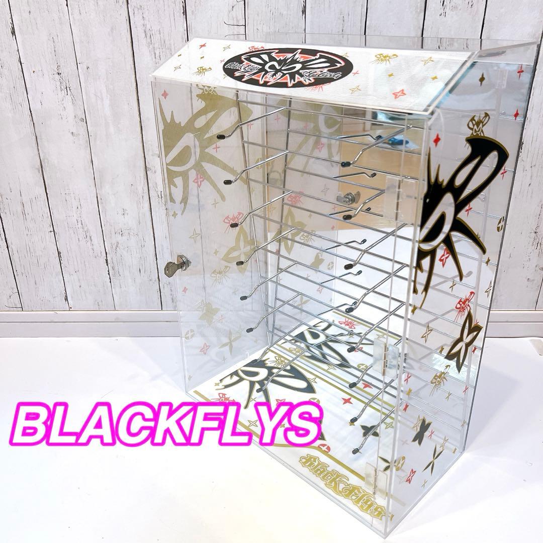 【希少】BLACKFLYSサングラスショーケース　ブラックフライ BLACK FLYS - BLACKFLY ブラックフライ サングラスケース ショーケース