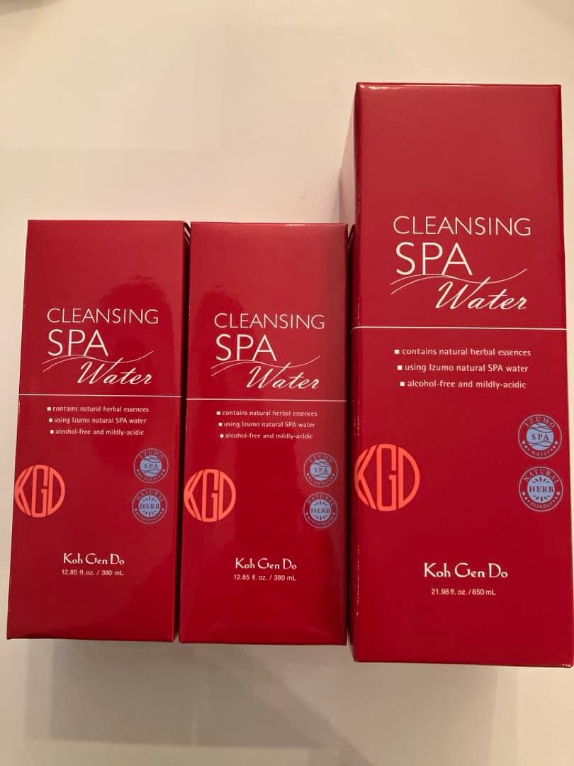 Koh Gen Do クレンジングウォーター 650mL×1 380ml×2