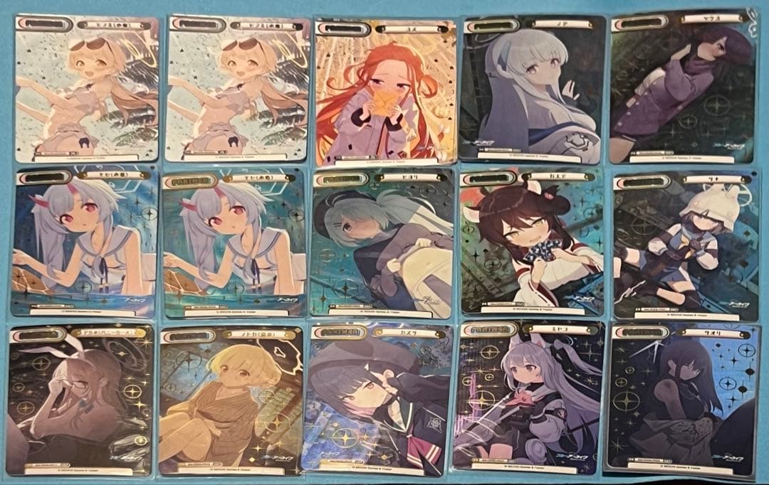 【Reバース】ブルアカ パートナー15枚セット 大人気スマホ向けアプリゲーム 『ブルーアーカイブ』がReバースに登場