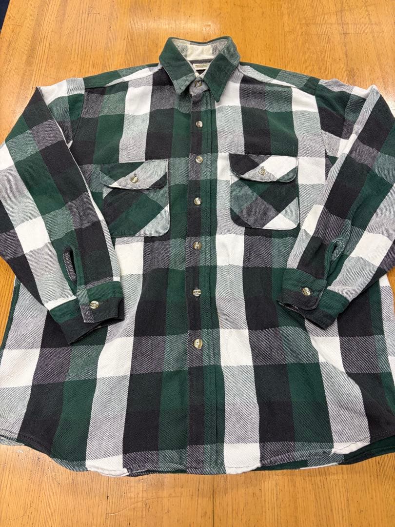 値下げ！　five brother チェック ネルシャツ ファイブブラザー