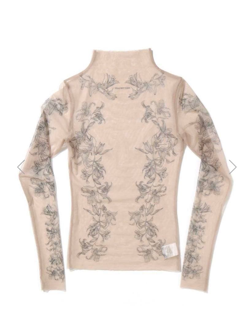 トップス Melt the lady lily tattoo tops black