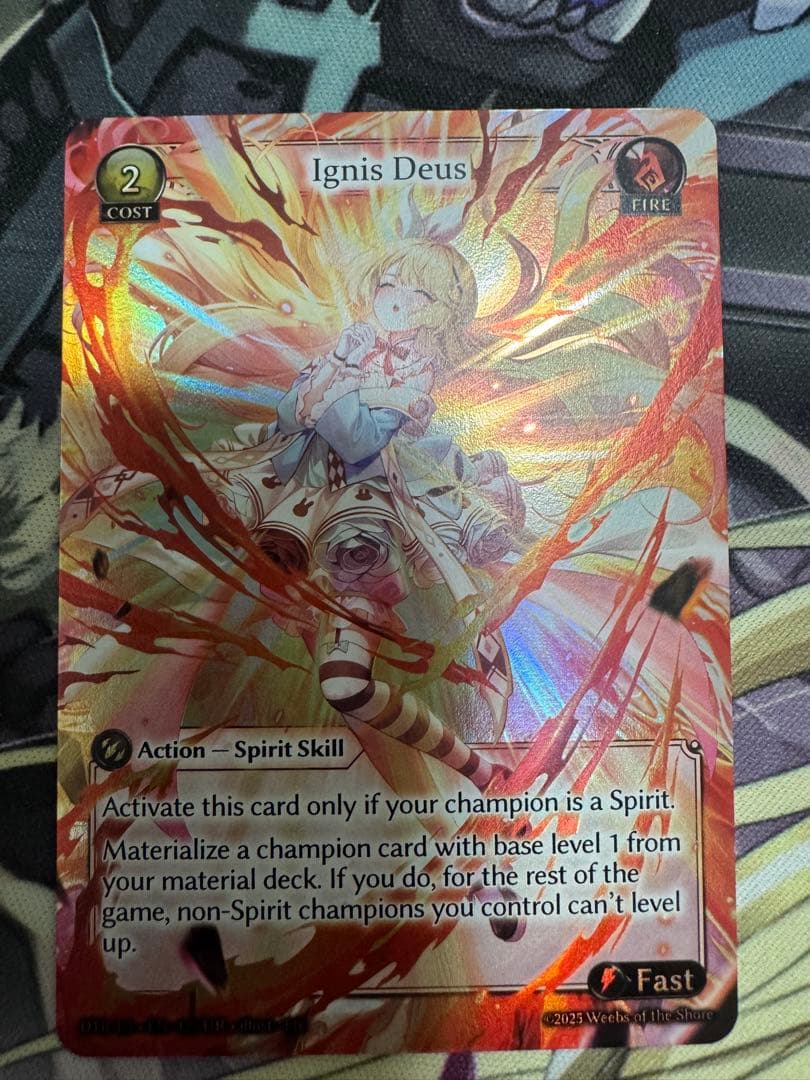 その他 Ignis Deus foil Grand Archive