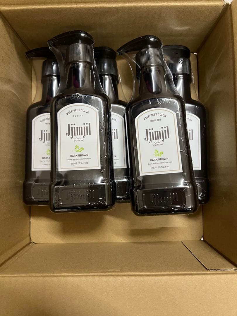 ジムジルカラーシャンプー(ダークブラウン)5本セット