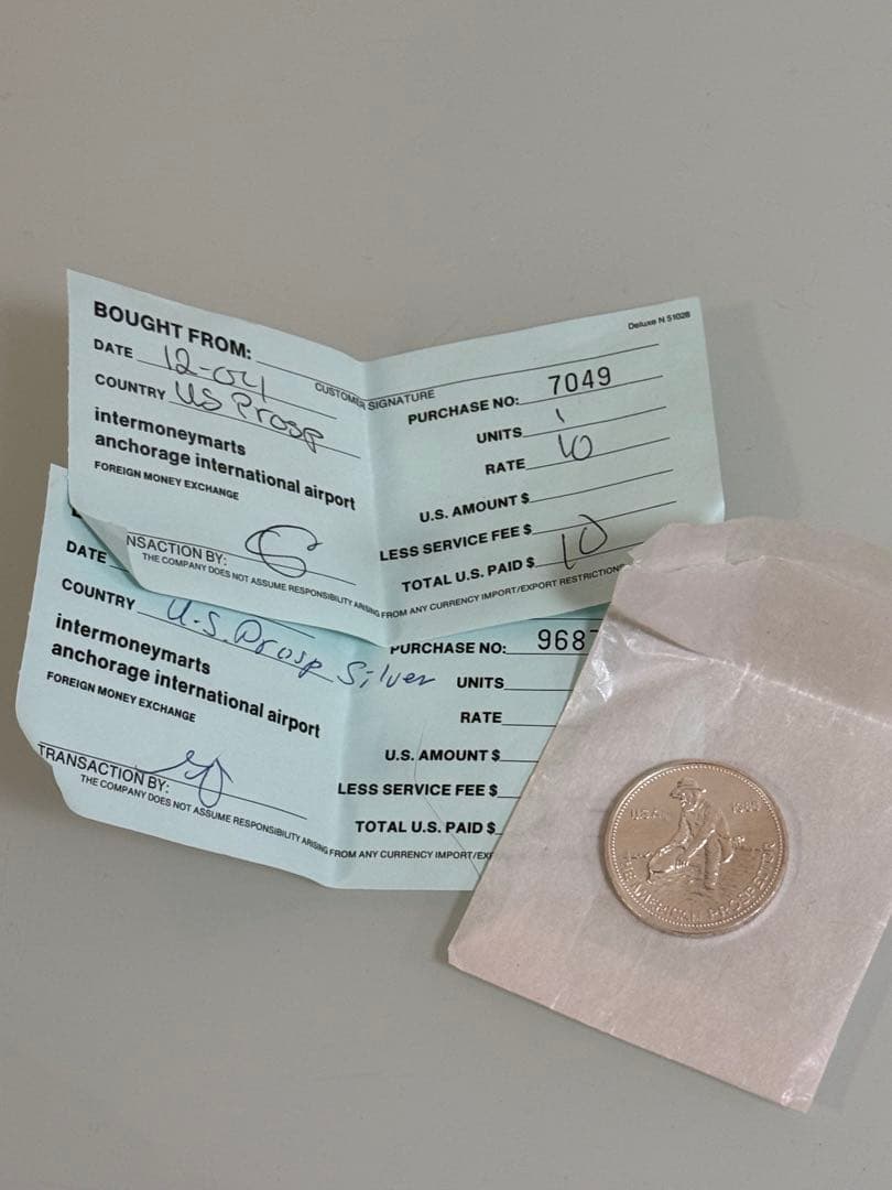 1985エンゲルハルト1オンスシルバーアメリカン探鉱者ラウンド - メルカリ