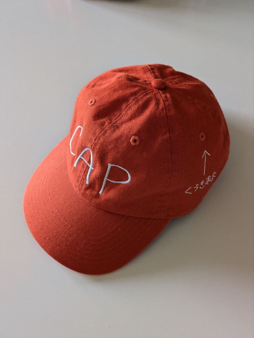 CAP CAP BLUE　bye A　加賀美健