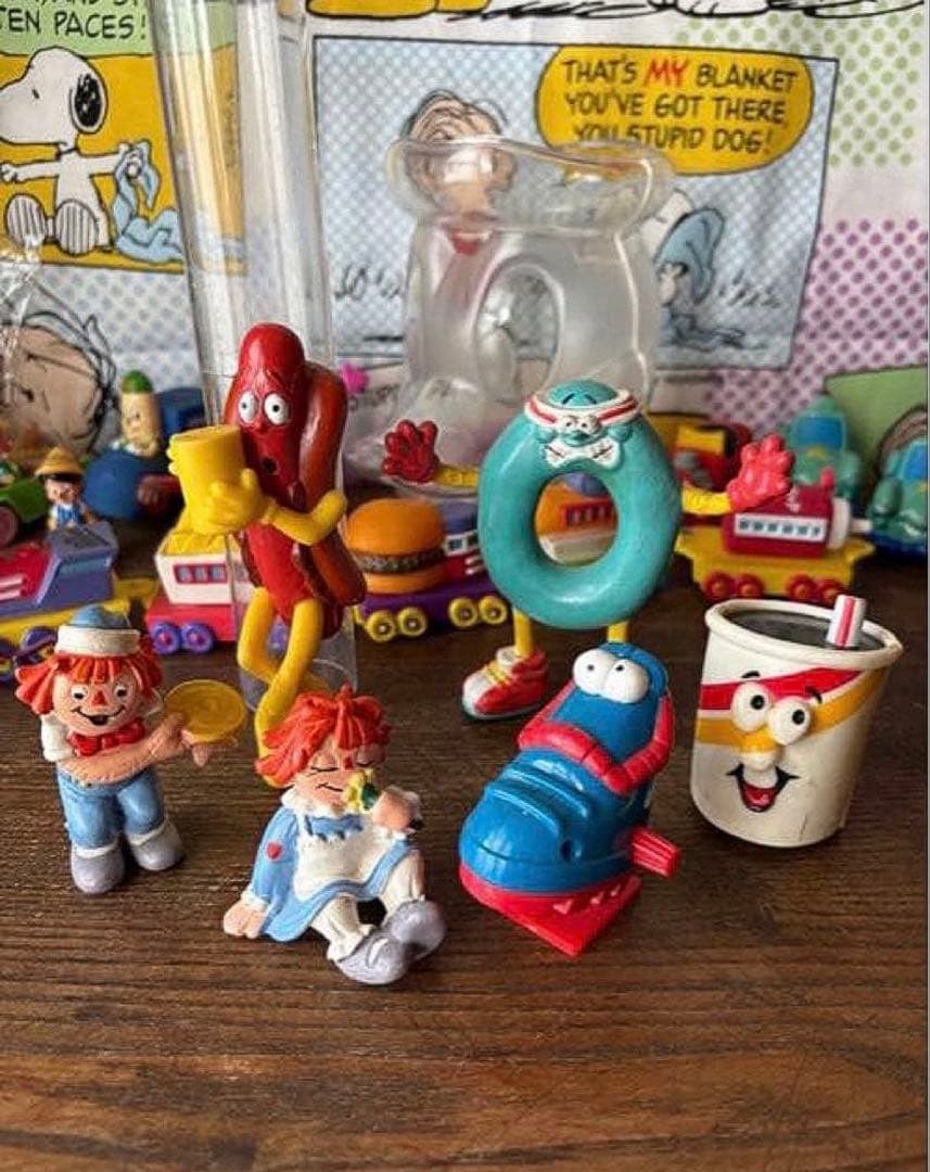 ミールトイ バーガーキング その他フィギュア まとめ売り6個(バラ売り不可)