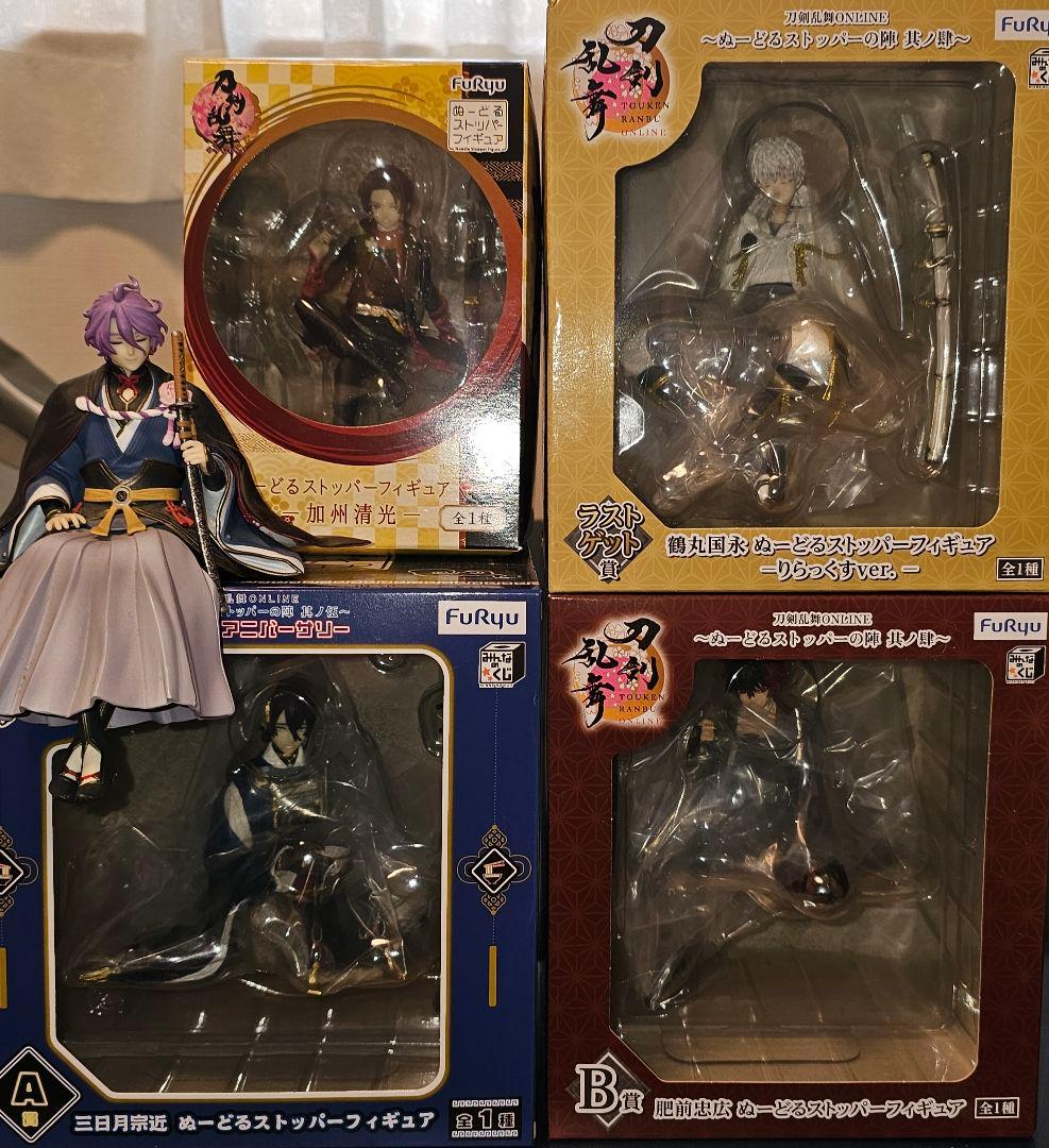 刀剣乱舞 ぬーどるストッパー 加州 三日月 鶴丸 歌仙 肥前 ラストゲット賞巡って大戦争「刀剣乱舞 ぬーどるストッパーの陣」鶴丸