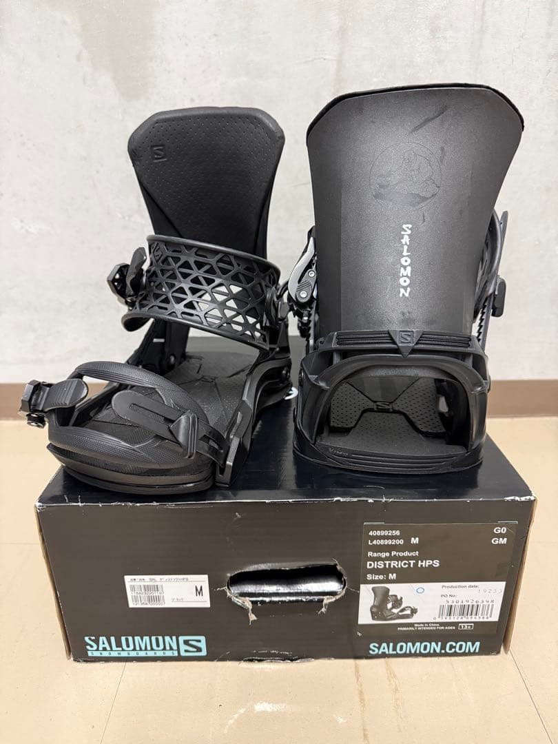 salomon DISTRICT HPS サイズM 19-20 おまけ付 salomon DISTRICT HPS サイズM 19-20 おまけ付 - メルカリ
