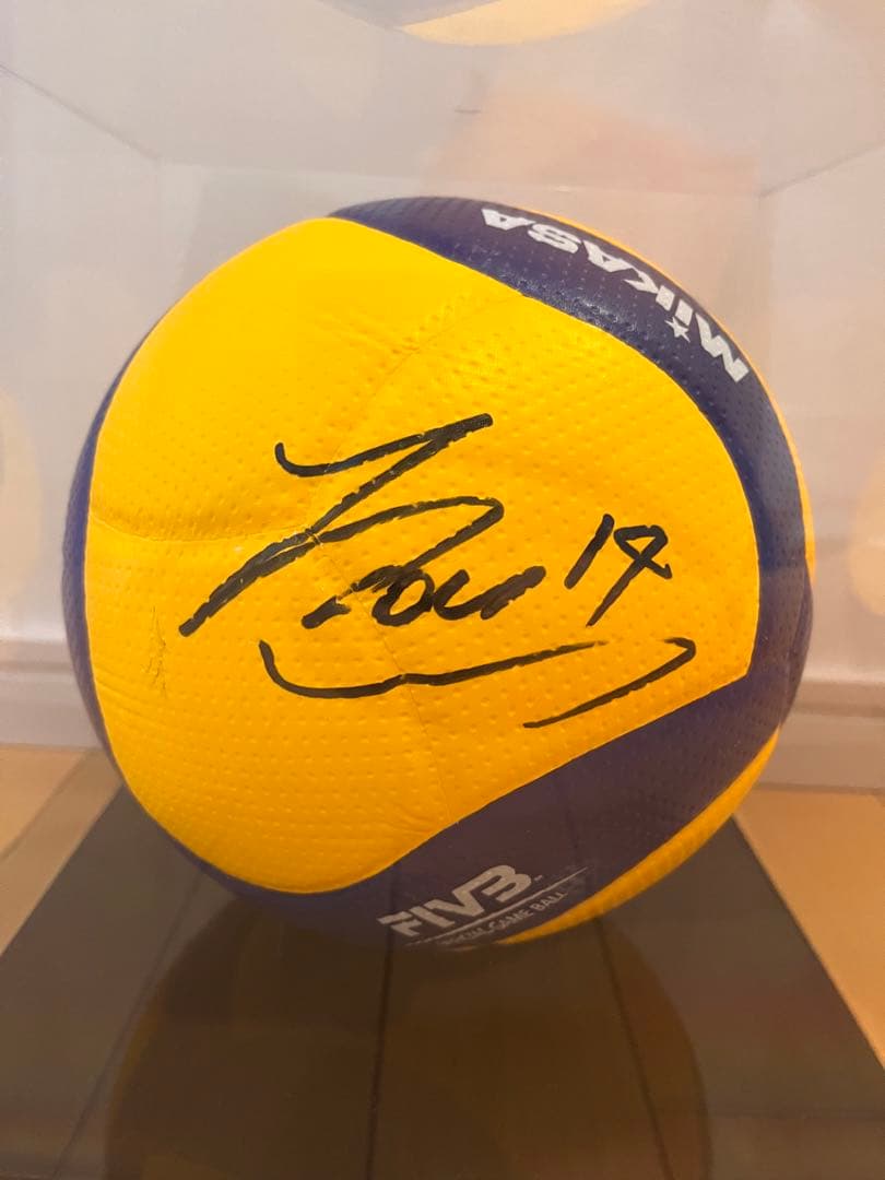 レア】龍神NIPPON 髙橋藍 直筆サイン入り バレーボール サインボール