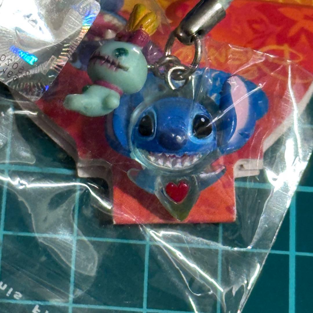 ご当地　北海道　スティッチ　スクランプ　クリオネ　ストラップ　根付　平成レトロ