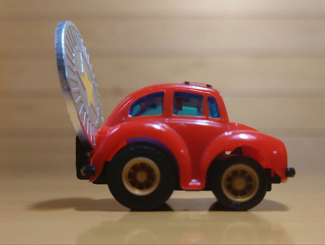 チョロQタカラ ゼロヨンQ太マグナム号(屋根シール付)＆特製コイン中古