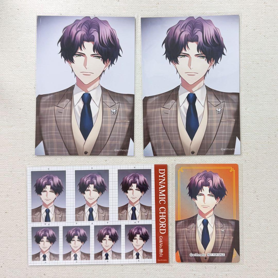 DYNAMIC CHORD 檜山朔良 ブロマイド 特典カード 証明写真 セット