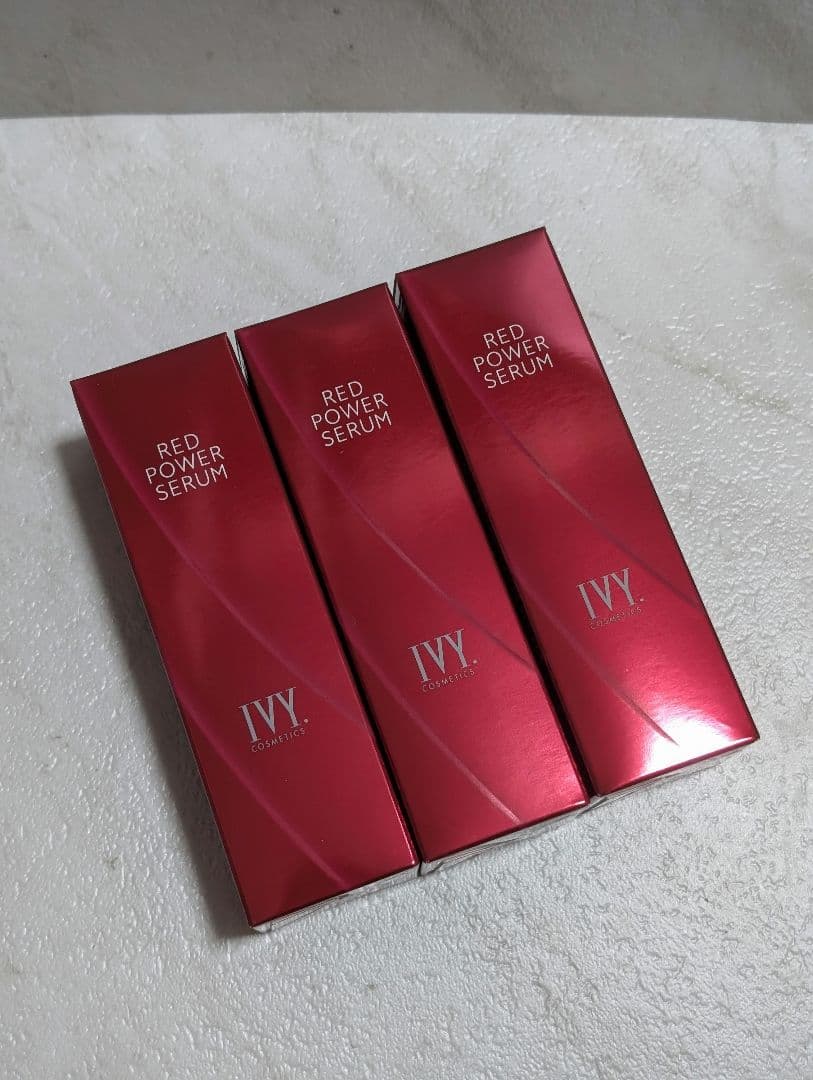 《新品》IVY RED POWER SERUM レッドパワーセラム30ml 3本