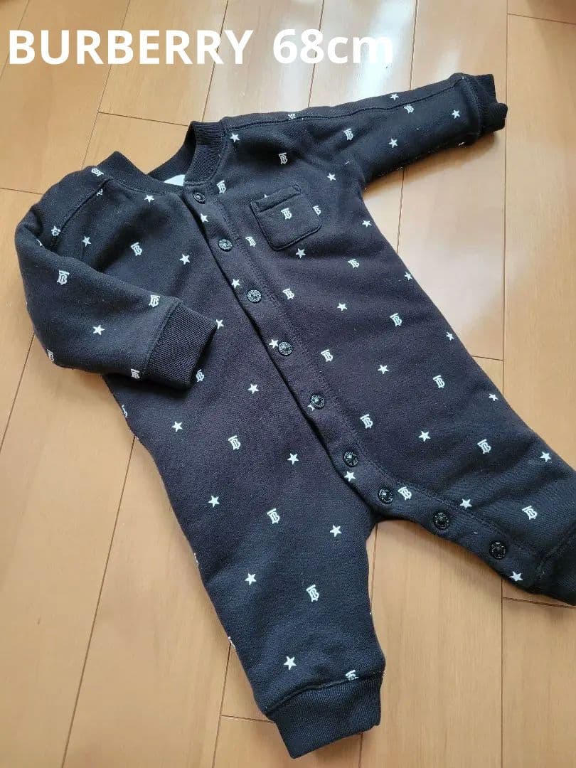 BURBERRY 星柄ロンパース 6M 68cm