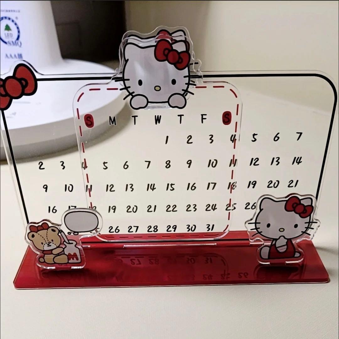 ハローキティ 卓上カレンダー - メルカリ