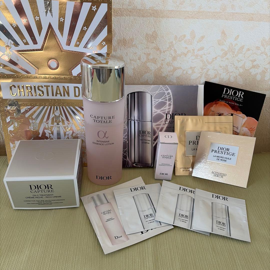 Diorカプチュール クレームリッシュ＋トータルインテンシブエッセンスローション DIOR】 カプチュール トータル インテンシブ エッセンス ローション