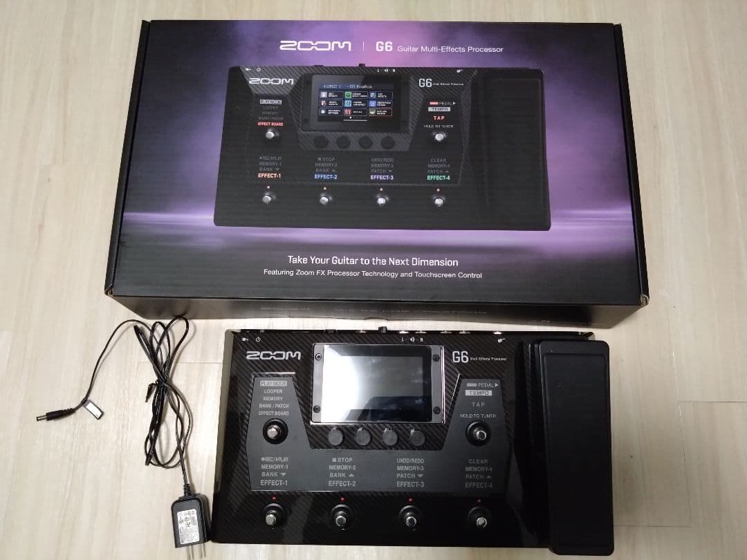 ZOOM G6 ギター　マルチエフェクター