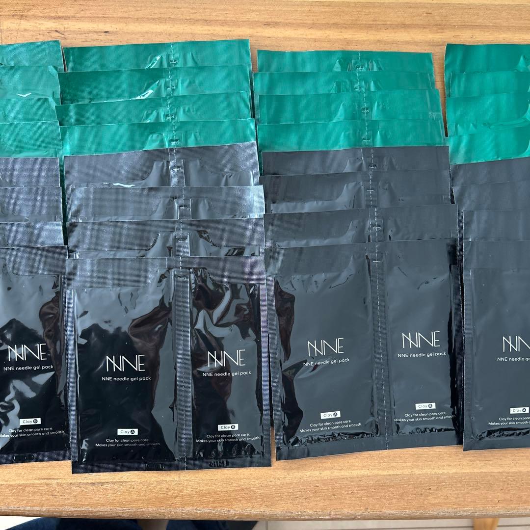 NNEニードル炭酸パック　32個セット（新品カップ、スパチュラ付）