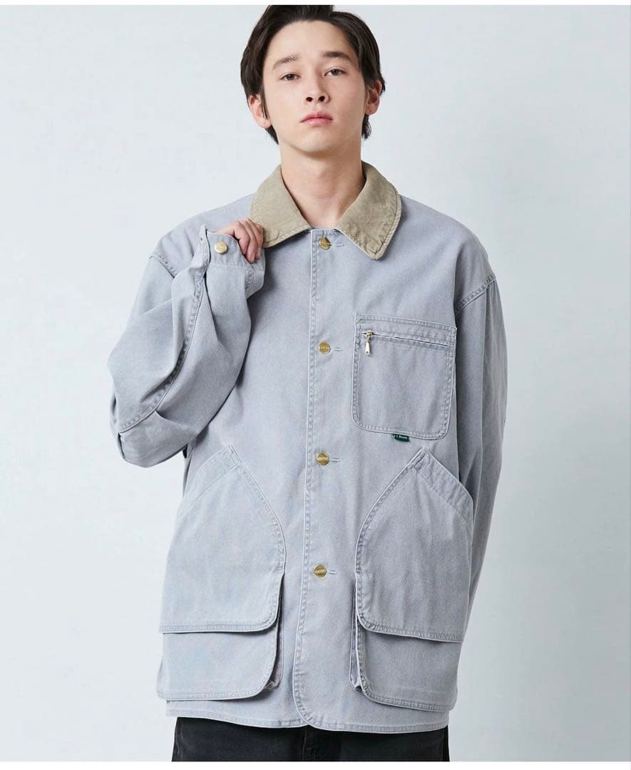 L.L.Bean グレー プロスペクト ハーバー フィールド コート L