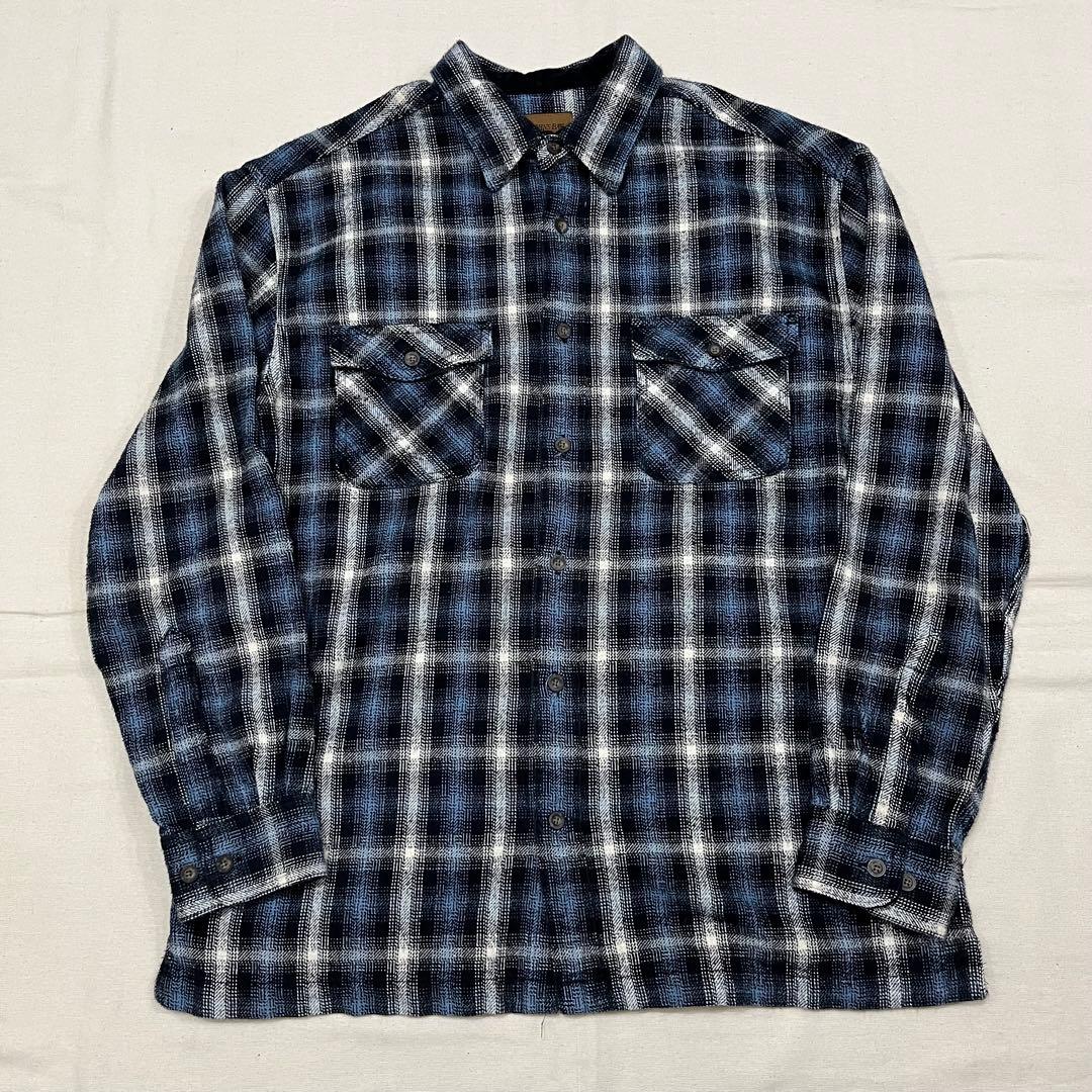 良配色 90s 00s セントジョンズベイ フランネル チェックシャツ