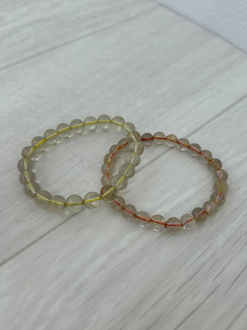 ReZARD ルチルブレス & リビアングラスブレス