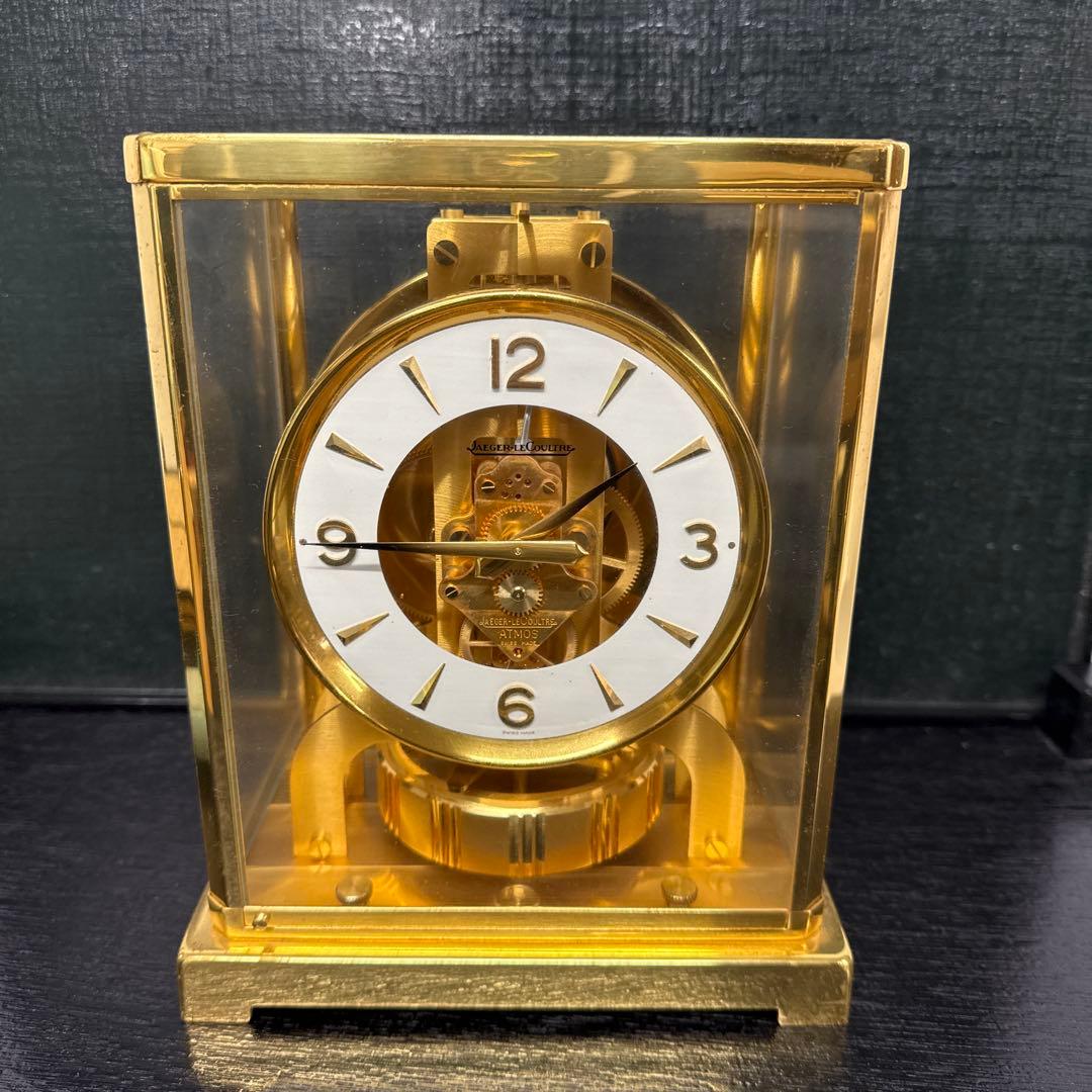P*t様 Jaeger-leCoultre Atmos機械式置時計 ゴールド