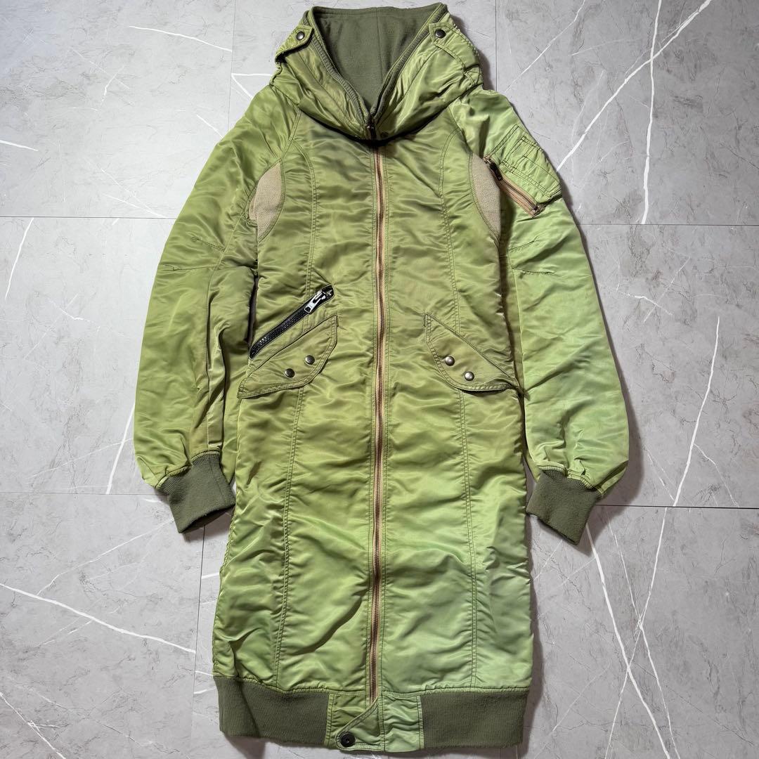 【Y2Kアーカイブ】L.G.B.　ルグランブルー　ミリタリーロング　BONO-4