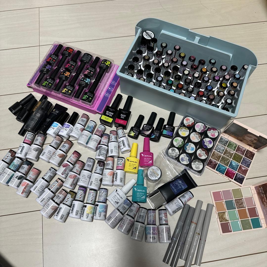 ジェルネイル　ネイルアート用品セット