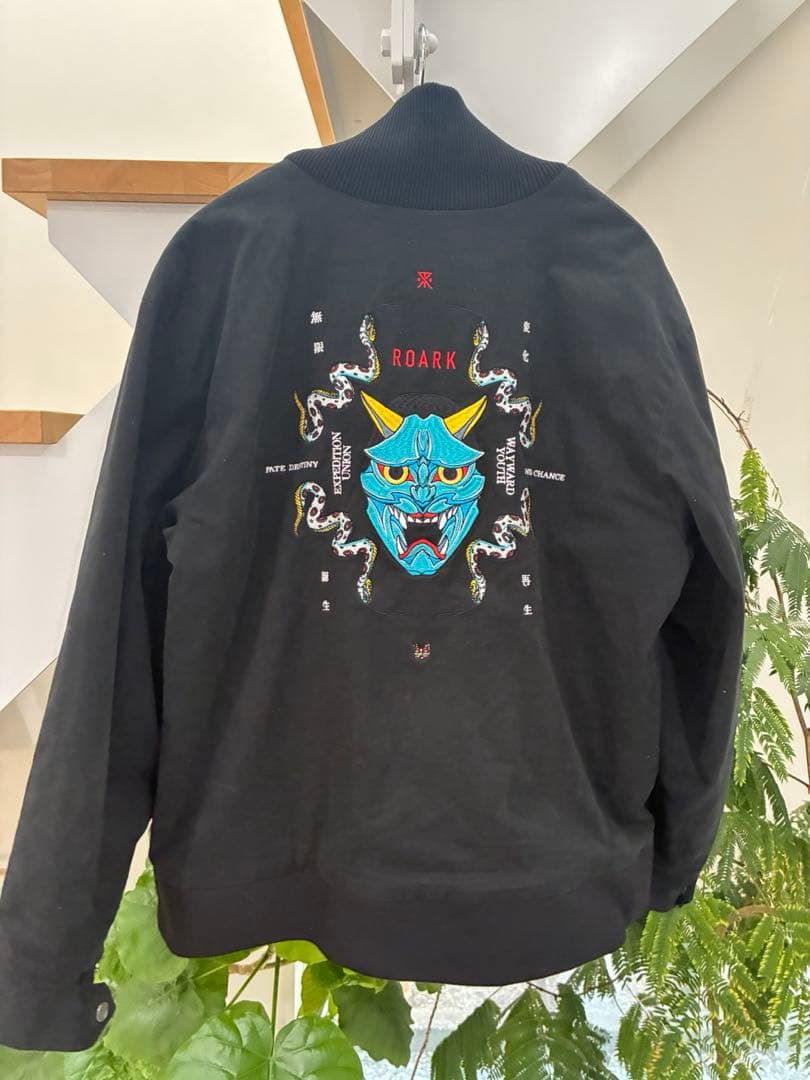 ジャケット・アウター ROARK x KANAME BOMBER JACKET: BLACK